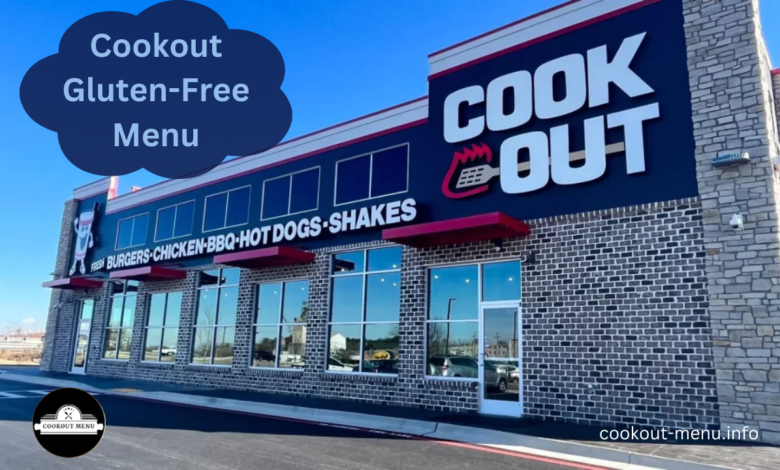 Cookout Gluten Free Menu