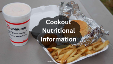 Cookout Nutrition