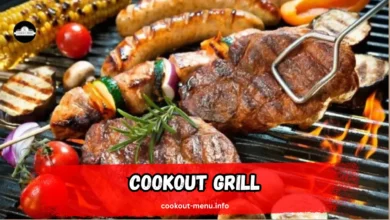 Cookout Grill Menu