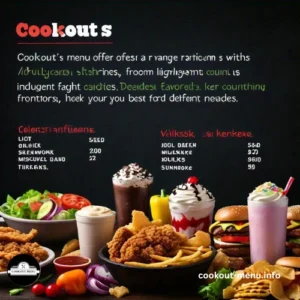 Cookout Menu